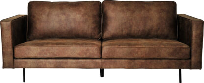 Texas soffa 3-sits vintage brun - Bild 2