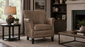 Baron Fåtölj brun vintage