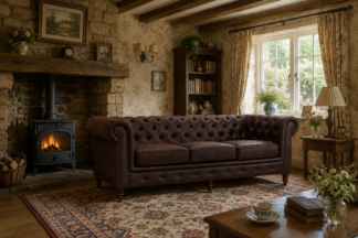 Chesterfield Soffa 3-sits