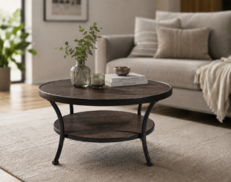 Manilla Soffbord runt