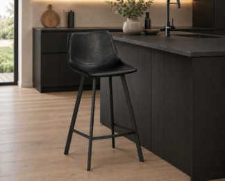 Auburn Barstol svart