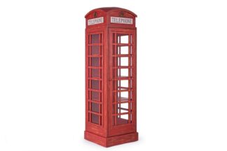 Telefonkiosk Vitrinskåp
