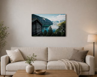 Aurlandsfjorden Tavla