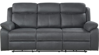 Teddy Reclinersoffa 3-sits grå - Bild 2