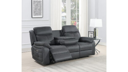 Teddy Reclinersoffa 3-sits grå - Bild 3