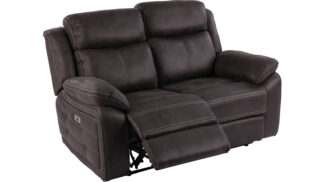 Teddy Reclinersoffa 2-sits gråbrun