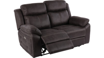 Teddy Reclinersoffa 2-sits gråbrun