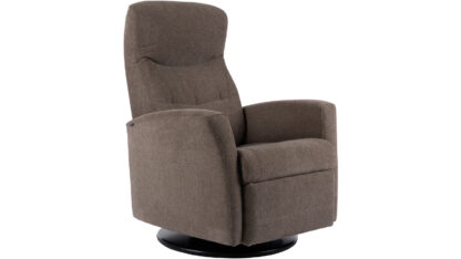 King Reclinerfåtölj taupe tyg
