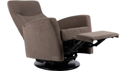 King Reclinerfåtölj taupe tyg - Bild 4