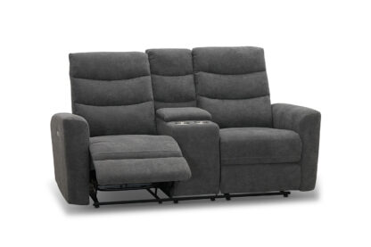 Chicago Reclinersoffa 2-sits elektrisk med konsol - Bild 3