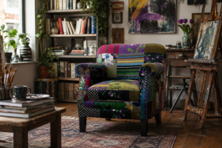 Leeds Fåtölj patchwork