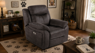 Teddy Reclinerfåtölj gråbrun