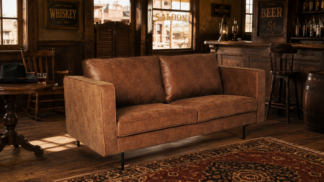 Texas soffa 2-sits cognac