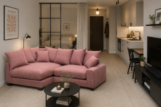 Tuva Soffa 1,5-sits med cozyhörn