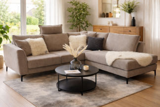 Adele kampanjsoffa med öppet avslut